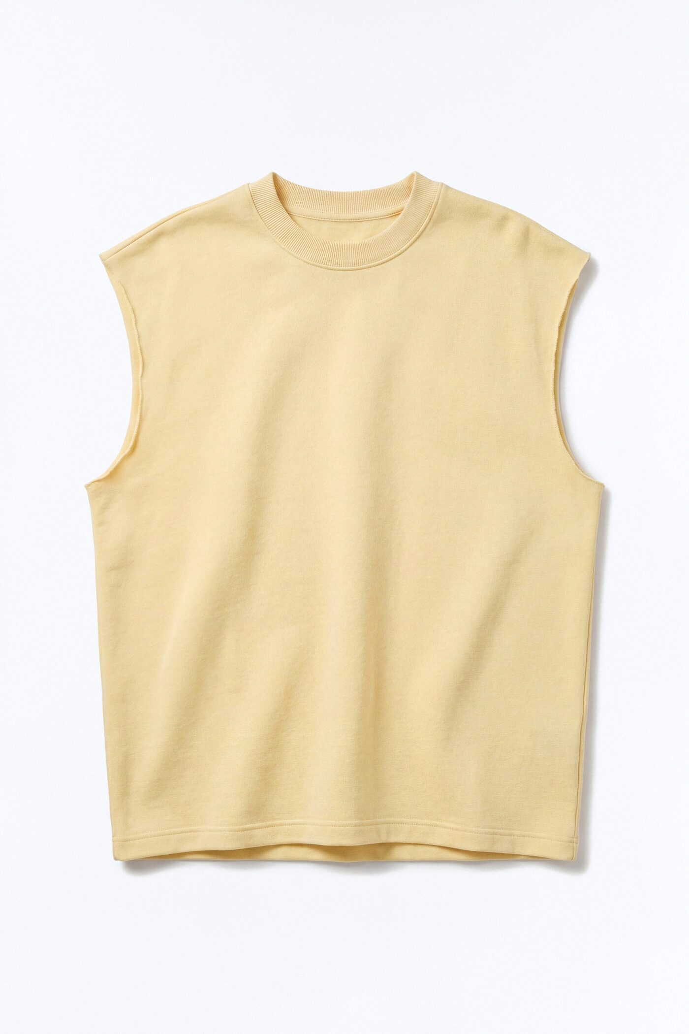 Tyson Relaxed Muscle Tee - Butter Yellow