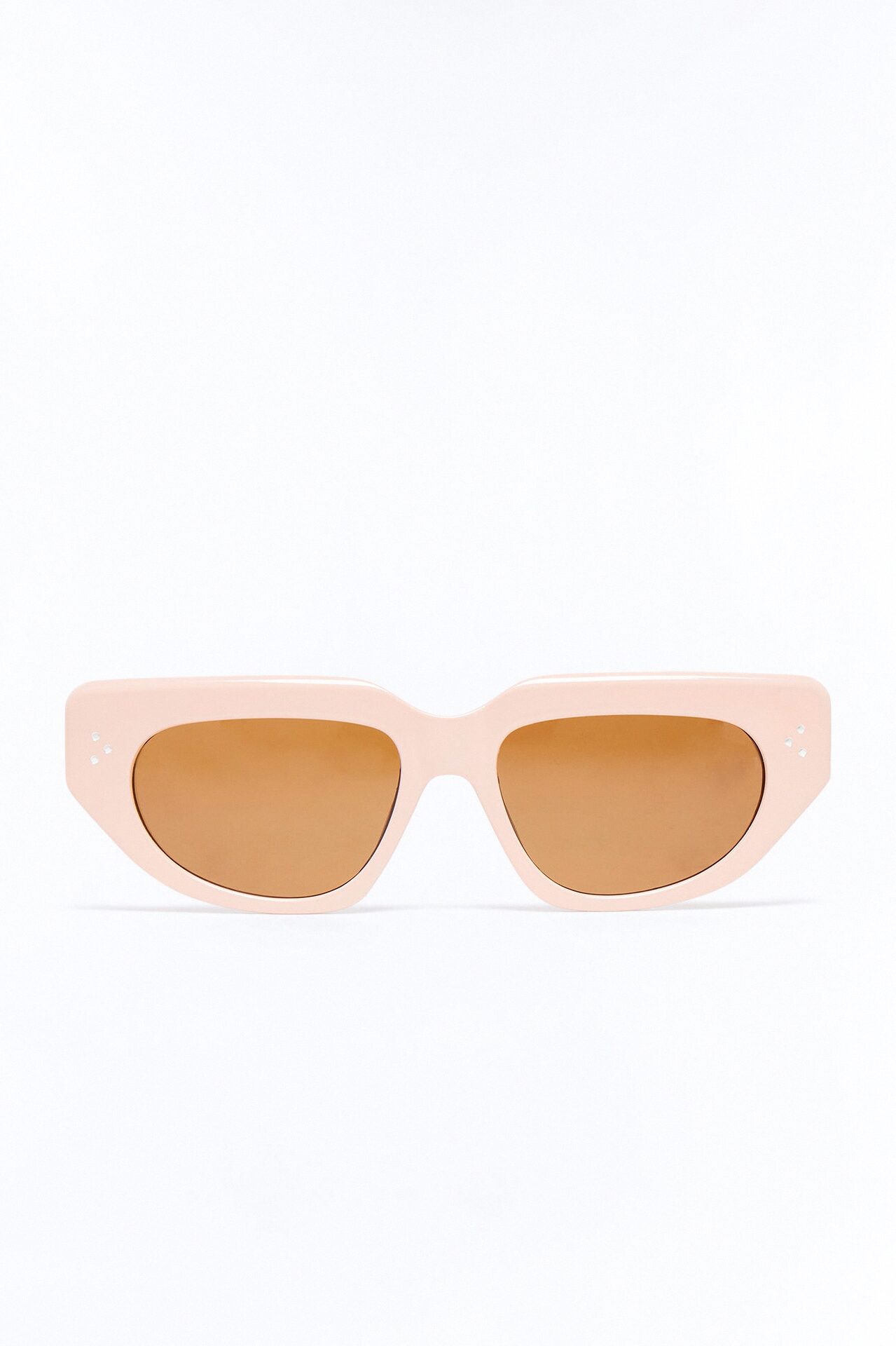 Complete The Look Cat Eye Sunglasses - Nude