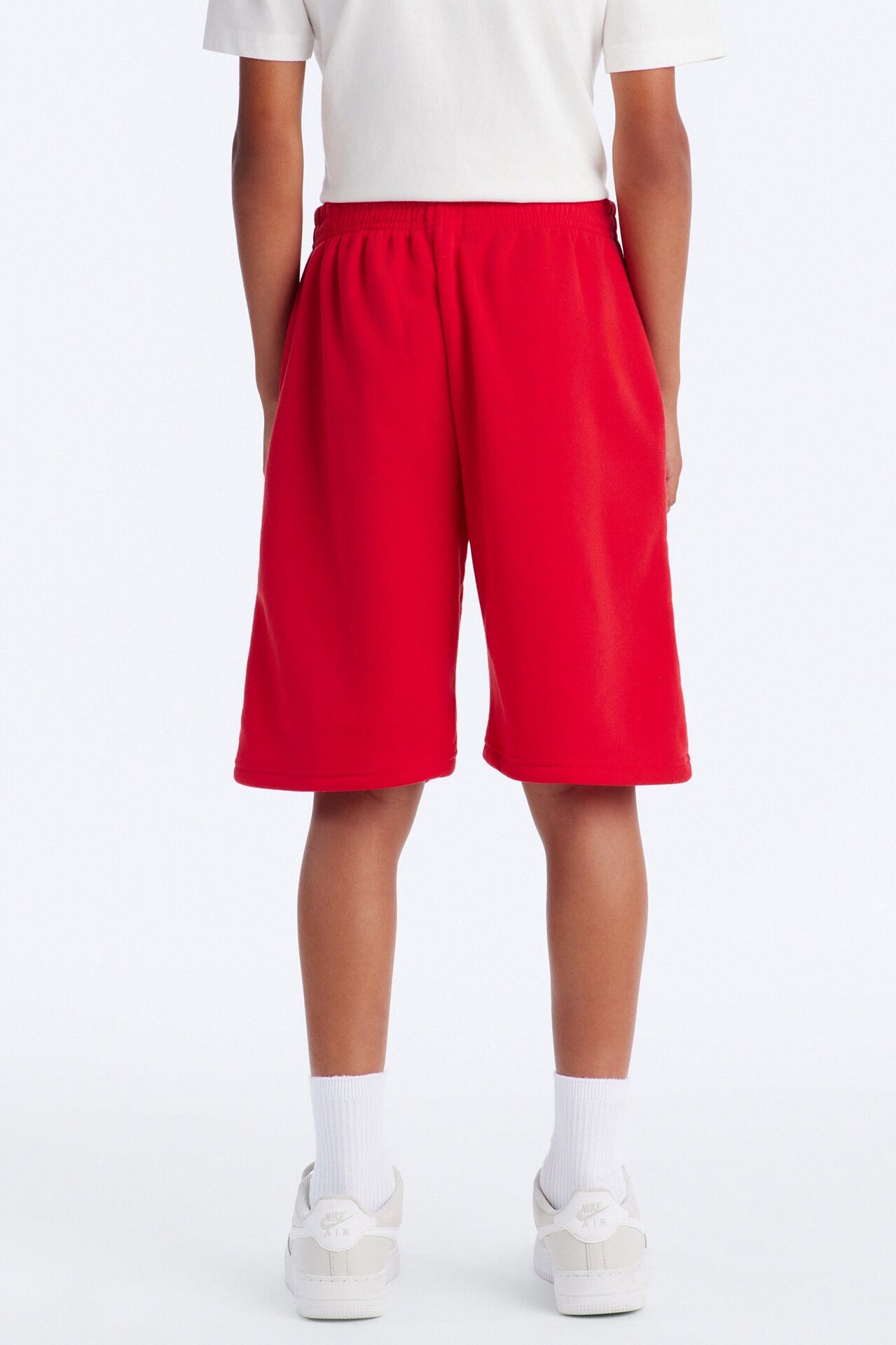 Mini Legend 24 Fleece Shorts - Red