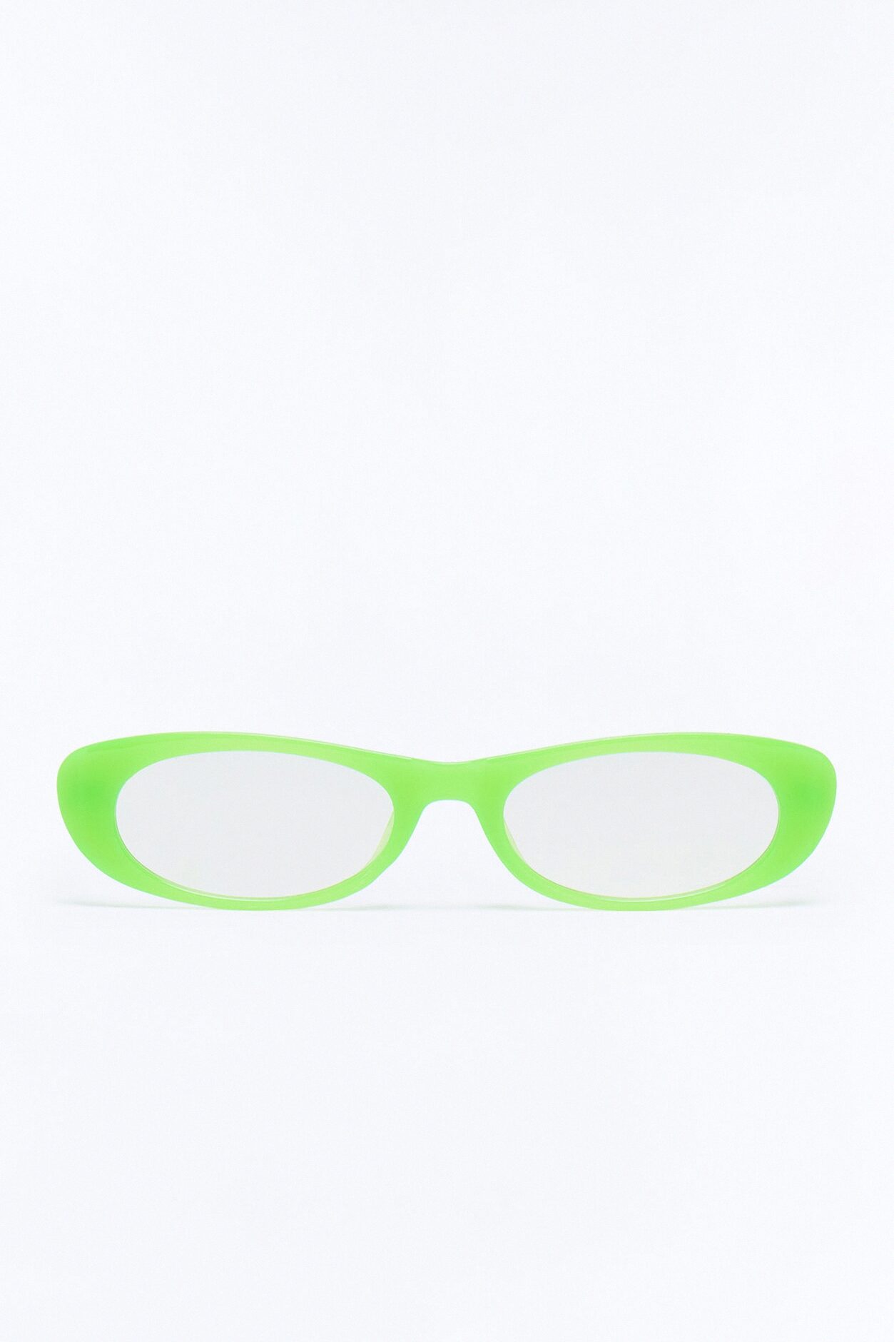 Glow Stick Blue Light Glasses - Neon Green