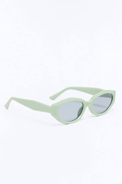 Don't Stop Diva Sunglasses - Green