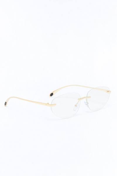 Star Power Glasses - Gold/Clear