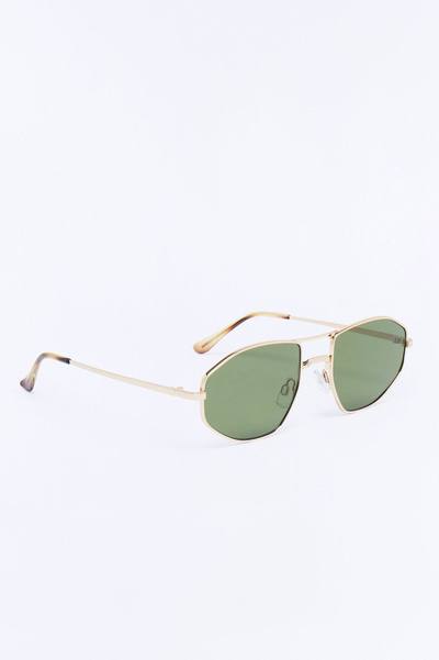 More Or Less Sunglasses - Gold/combo