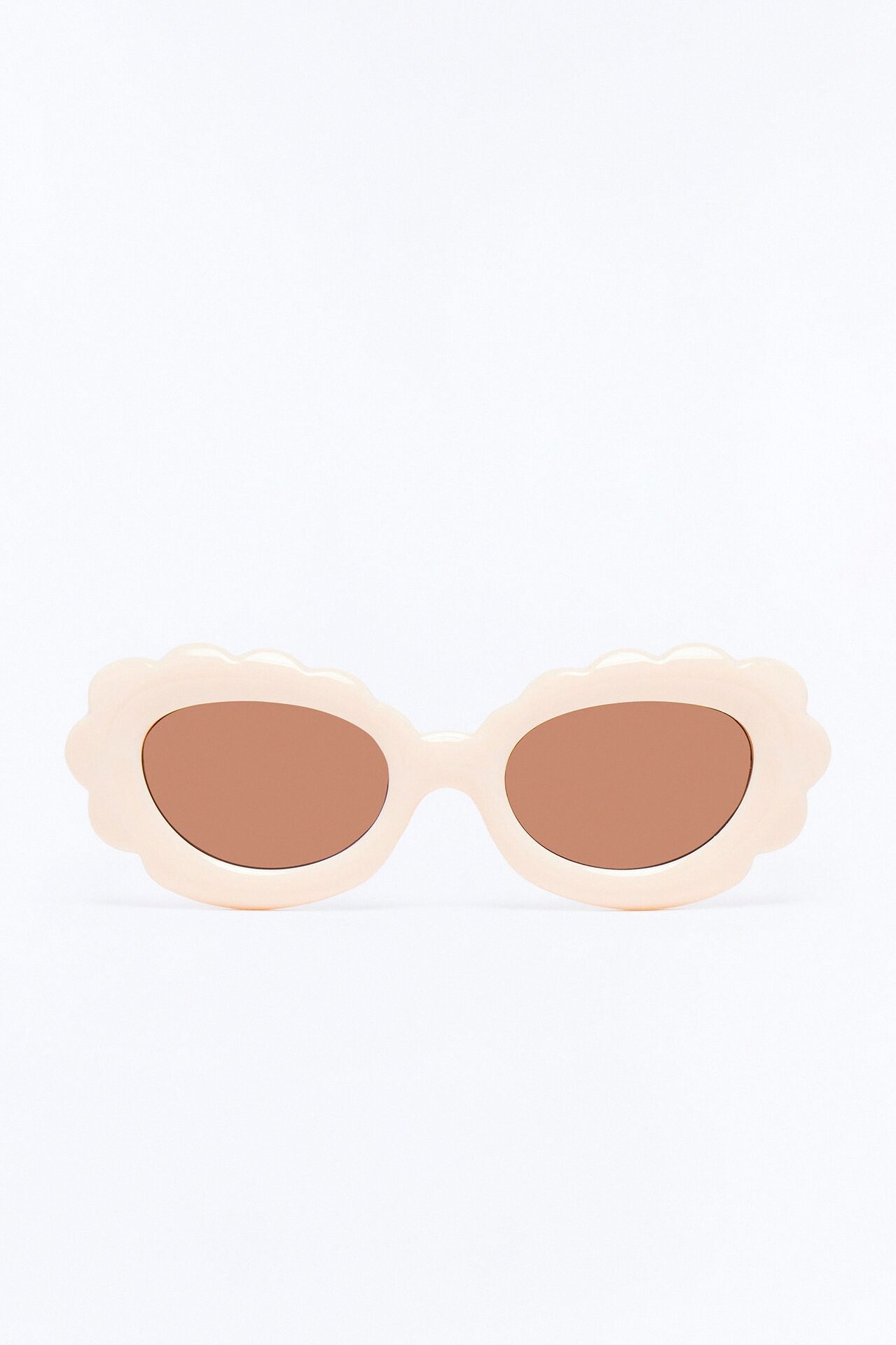 Razor Laser Sunglasses - Nude
