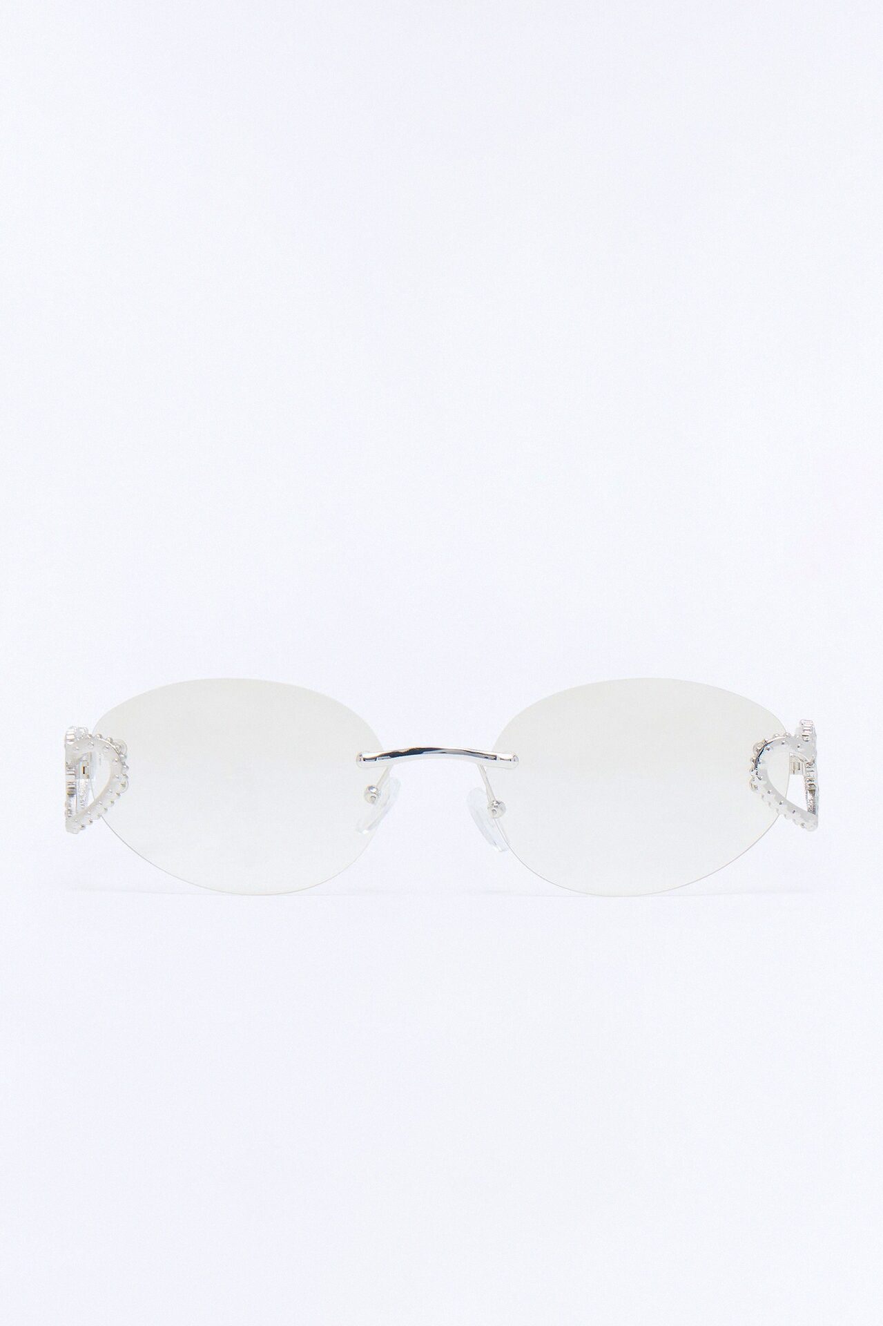 Lover Girl Glasses - White