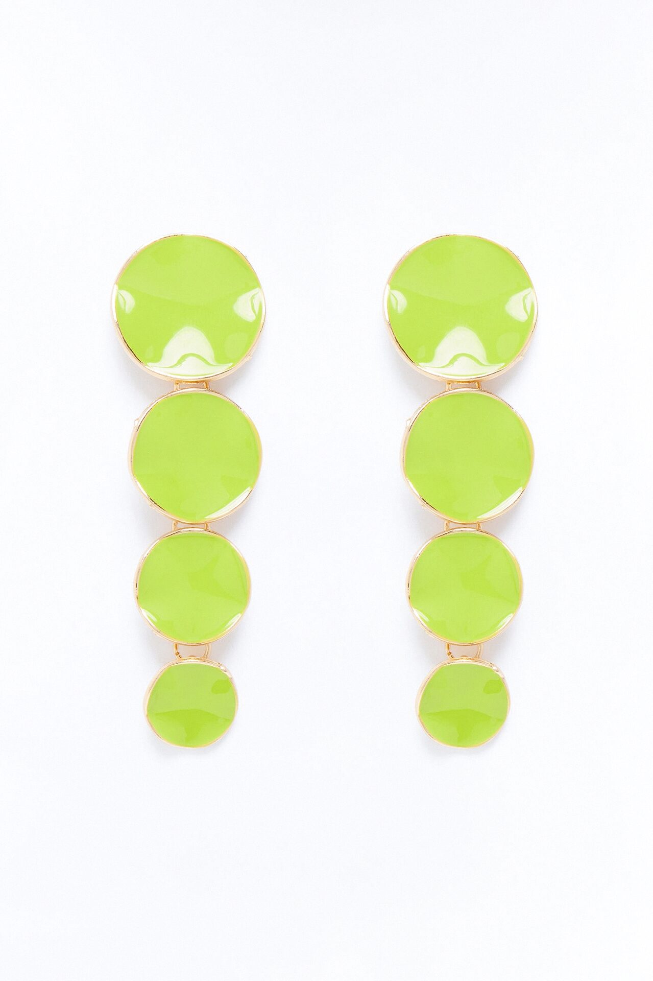 Most Elegant Earrings - Chartreuse