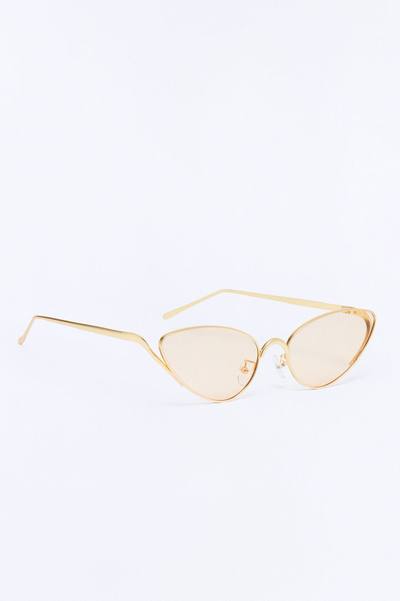 Cafe Dulce Sunglasses - Gold/Brown