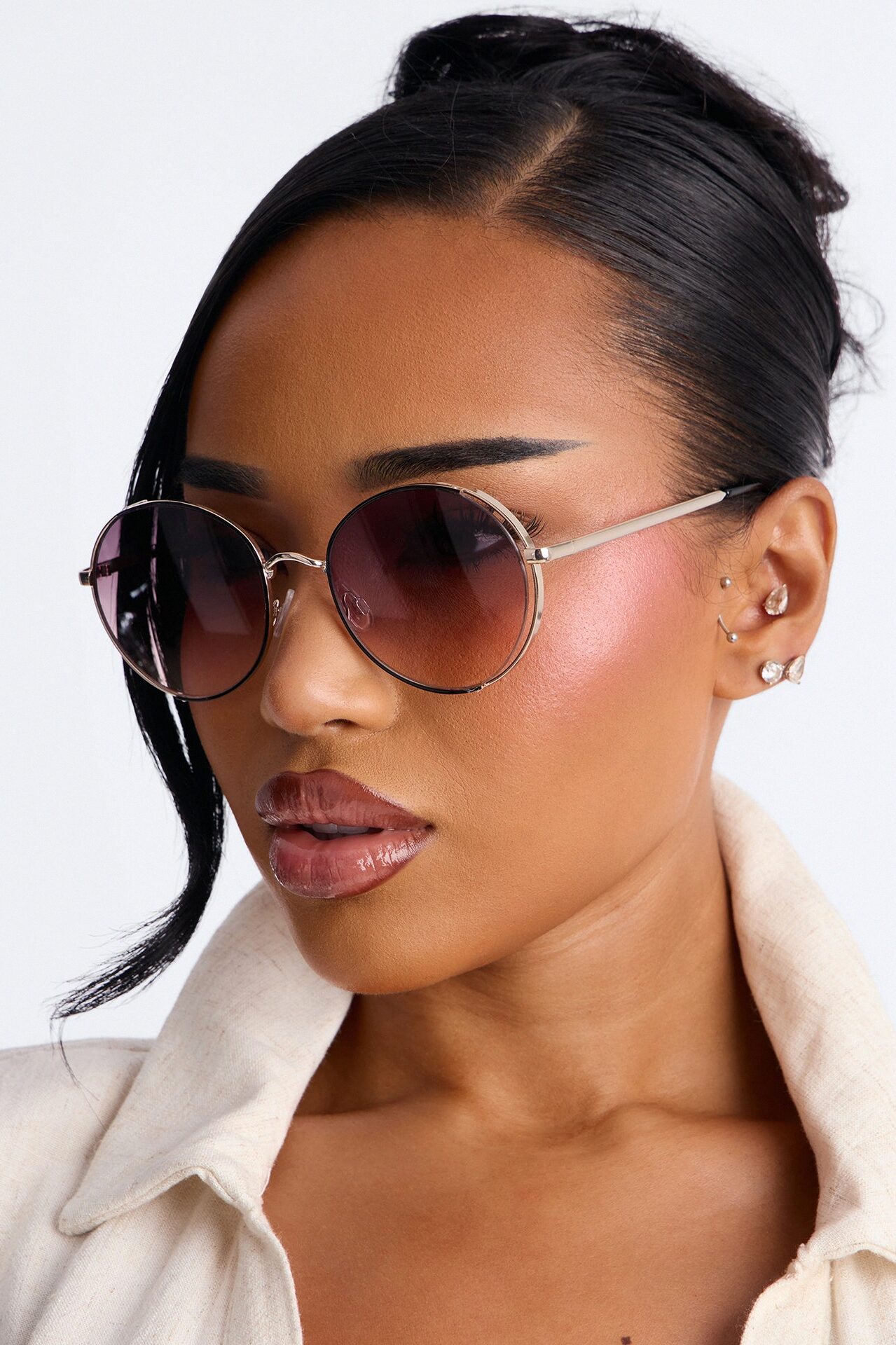 Movin And Groovin Sunglasses - Black/combo