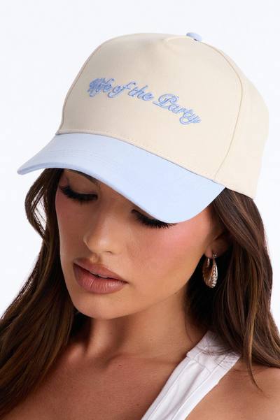Wife Of The Party Baseball Hat - Blue/combo