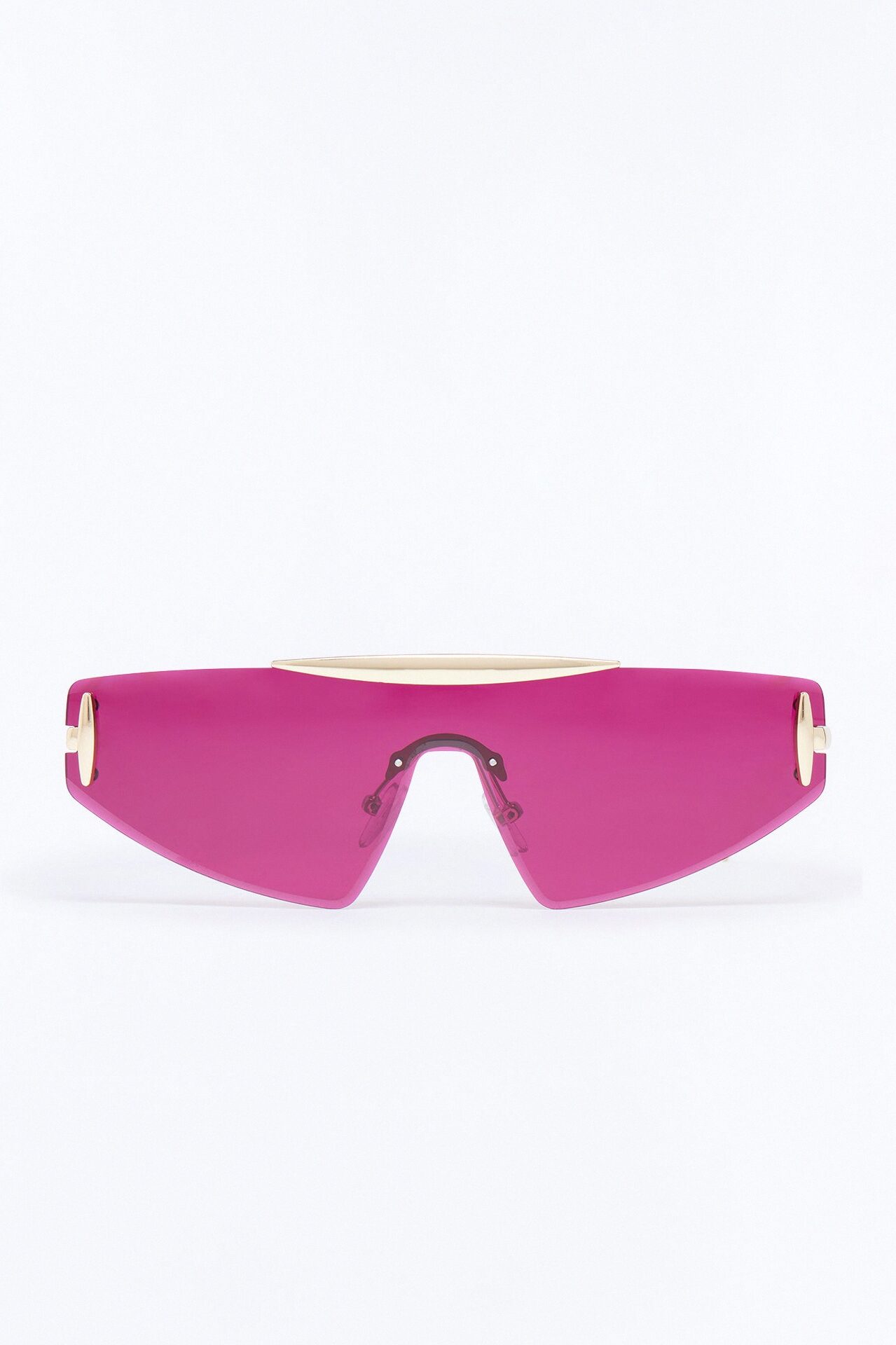 Raven Sunglasses - Gold/Pink