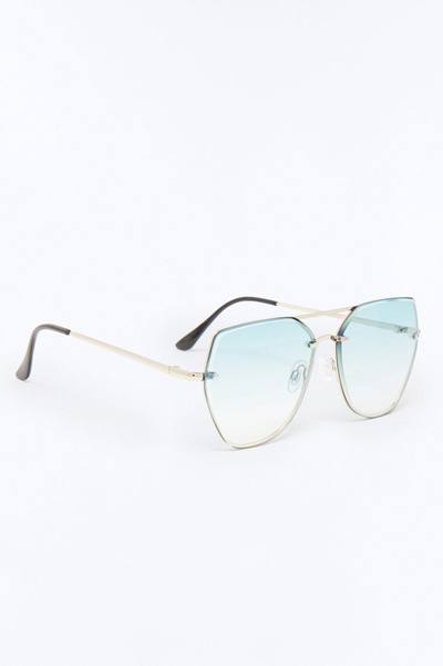 Trend Ray Sunglasses - Blue/Silver