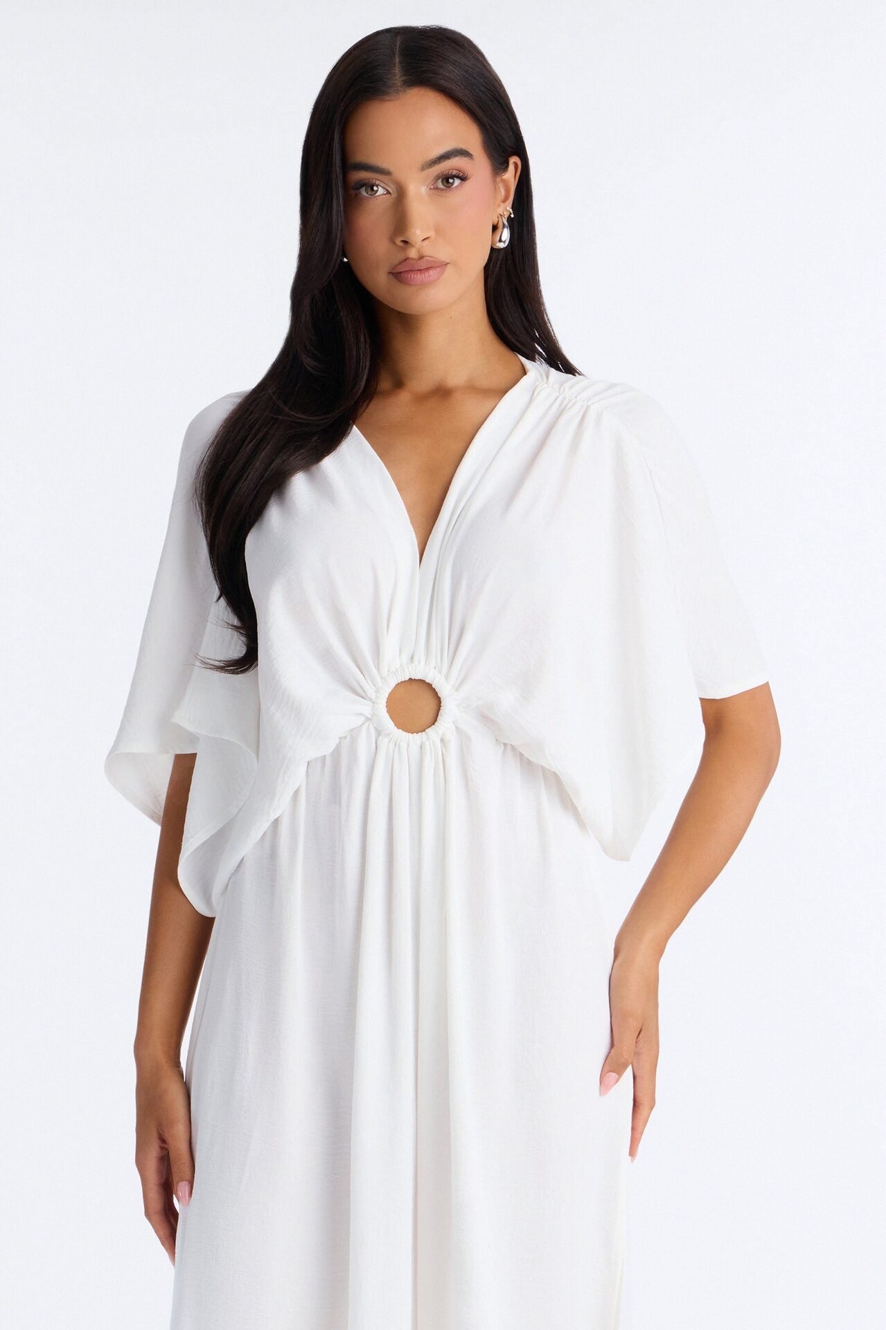 Drift Away Airflow Wide Leg Jumpsuit - White