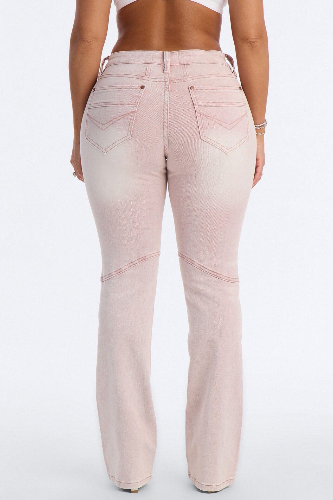 Headed West Straight Leg Pant - Pink
