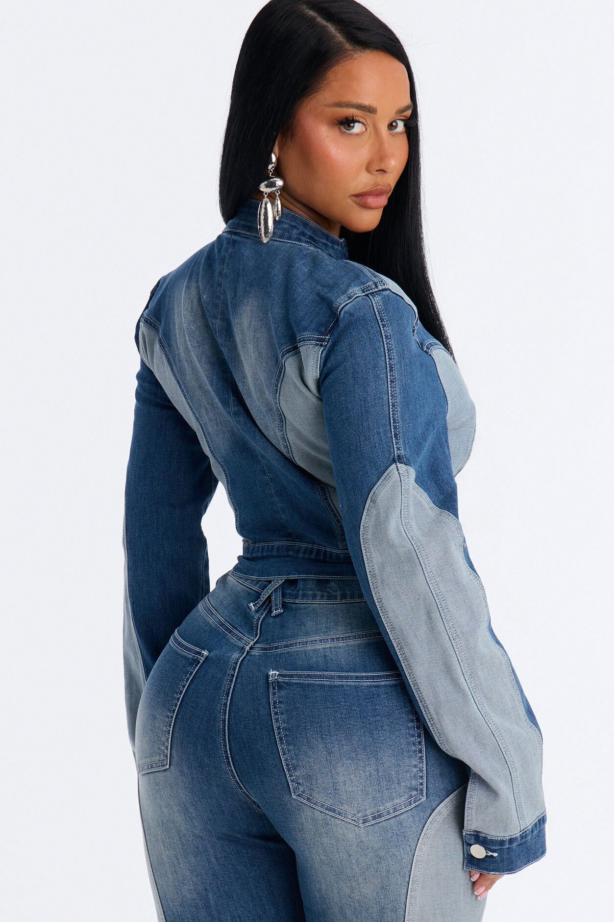 Ride At Dawn Denim Moto Jacket - Light Wash