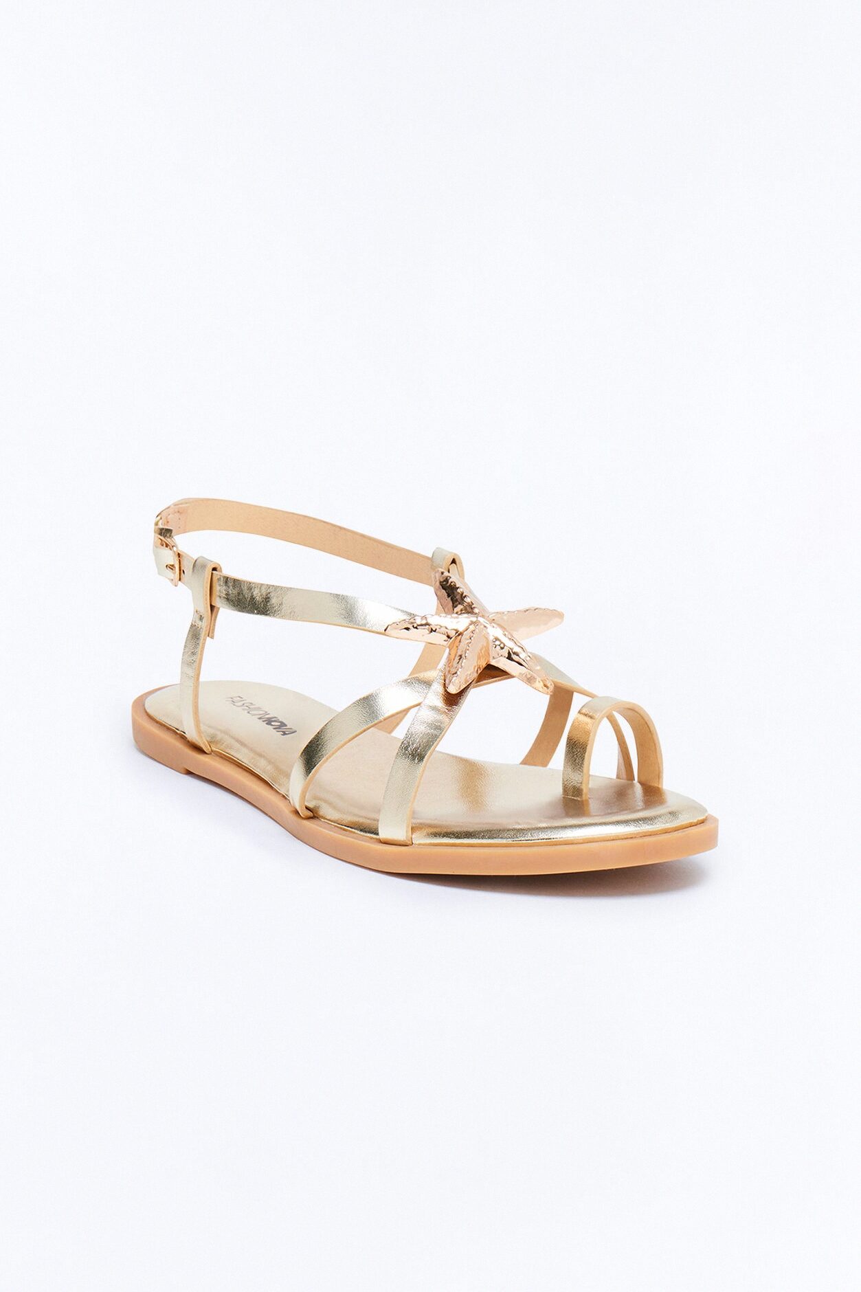 Reyes Starfish Sandals - Gold