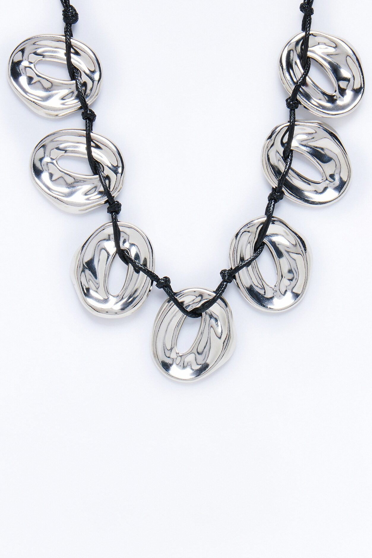 Tania Choker Necklace - Silver