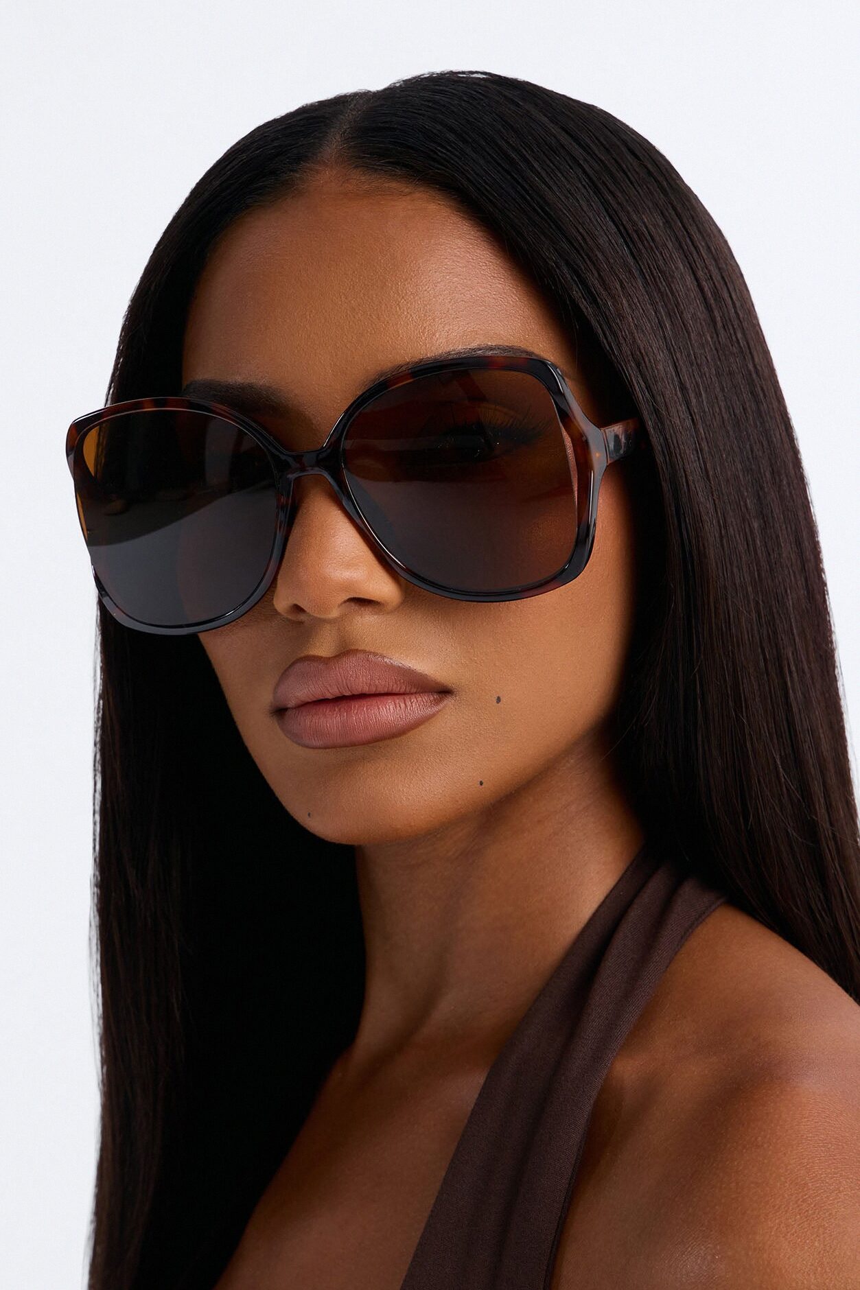 Don't Side Eye Sunglasses - Tortoise