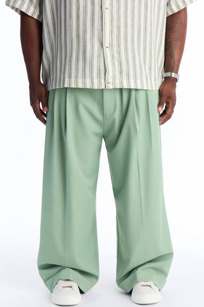 Relaxed Daycation Stripe Button Up Shirt - Green