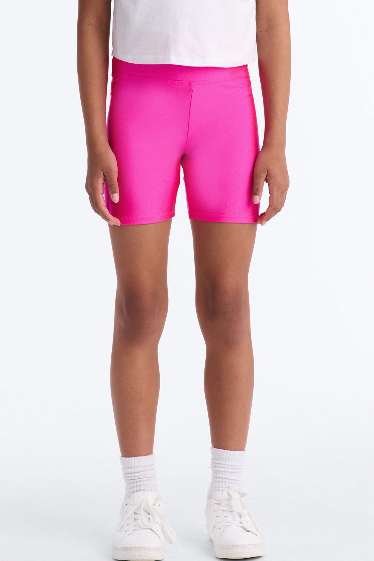 Mini Work It Girl Bike Short - Fuchsia