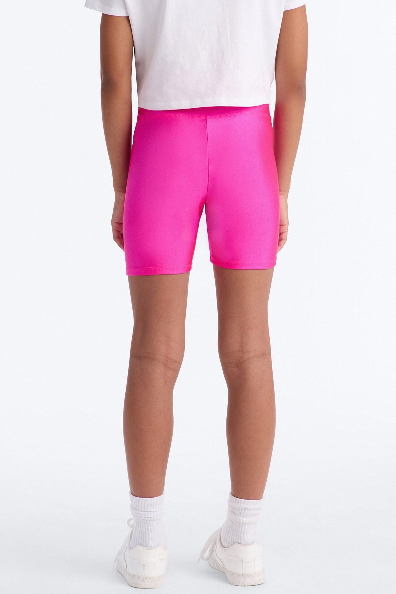 Mini Work It Girl Bike Short - Fuchsia