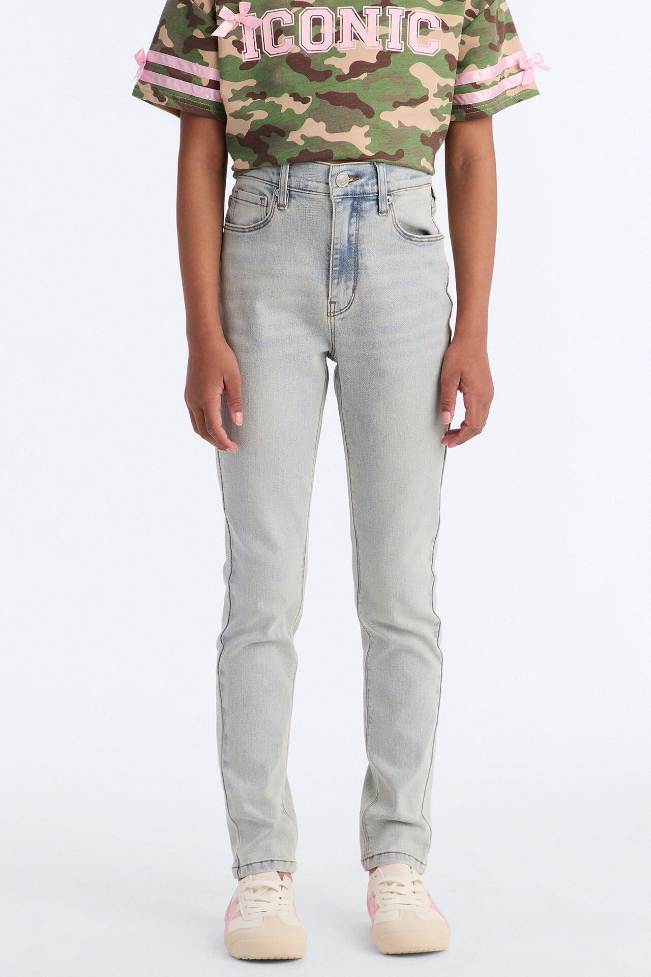 Mini Aria Skinny Jeans - Light Wash