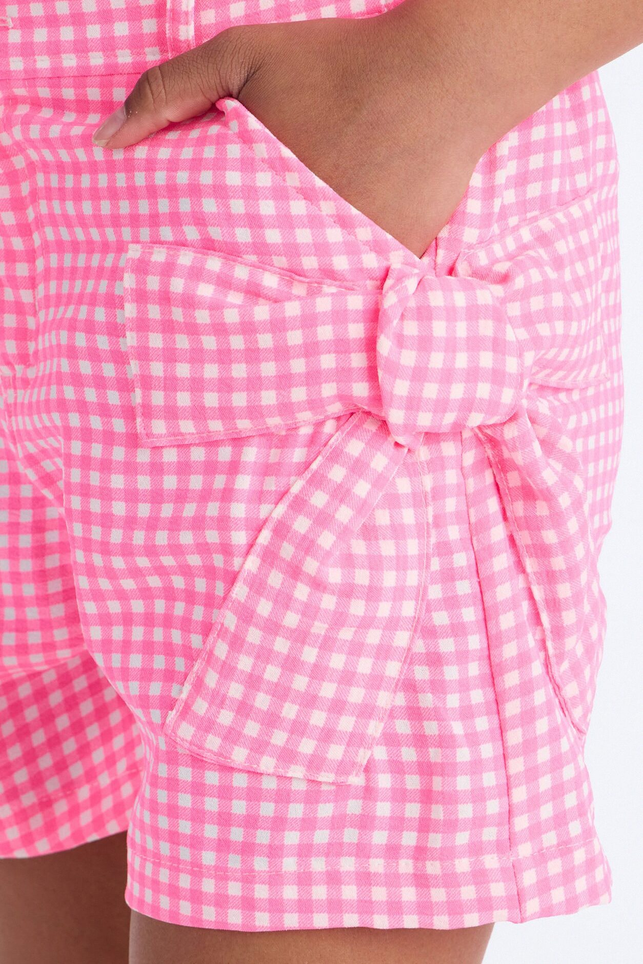Mini Just Can't Wait Short Set - Pink