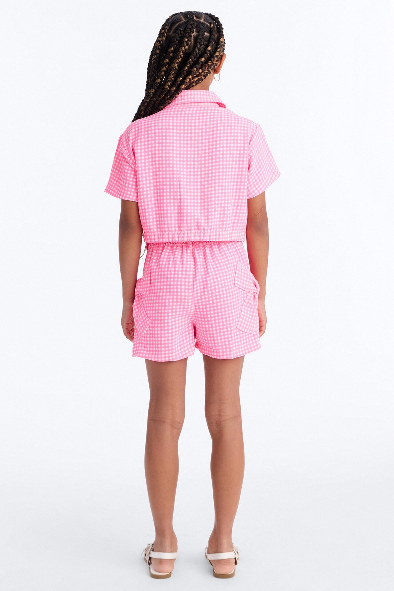 Mini Just Can't Wait Short Set - Pink