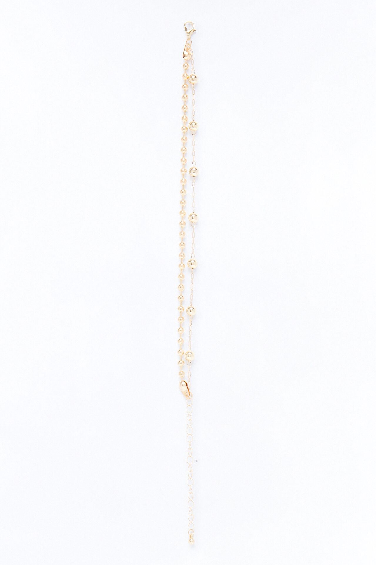 Always With It Layered Anklet - Gold
