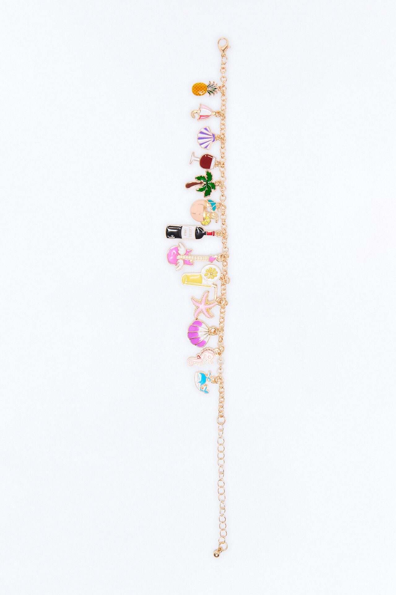 Collect It Charm Anklet - Multi Color