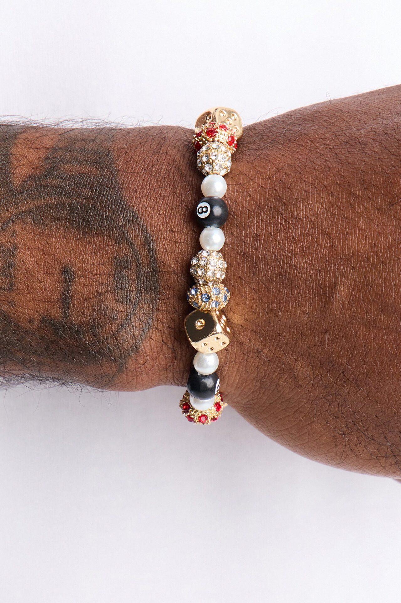 Lucky Shot Bead Bracelet - Gold
