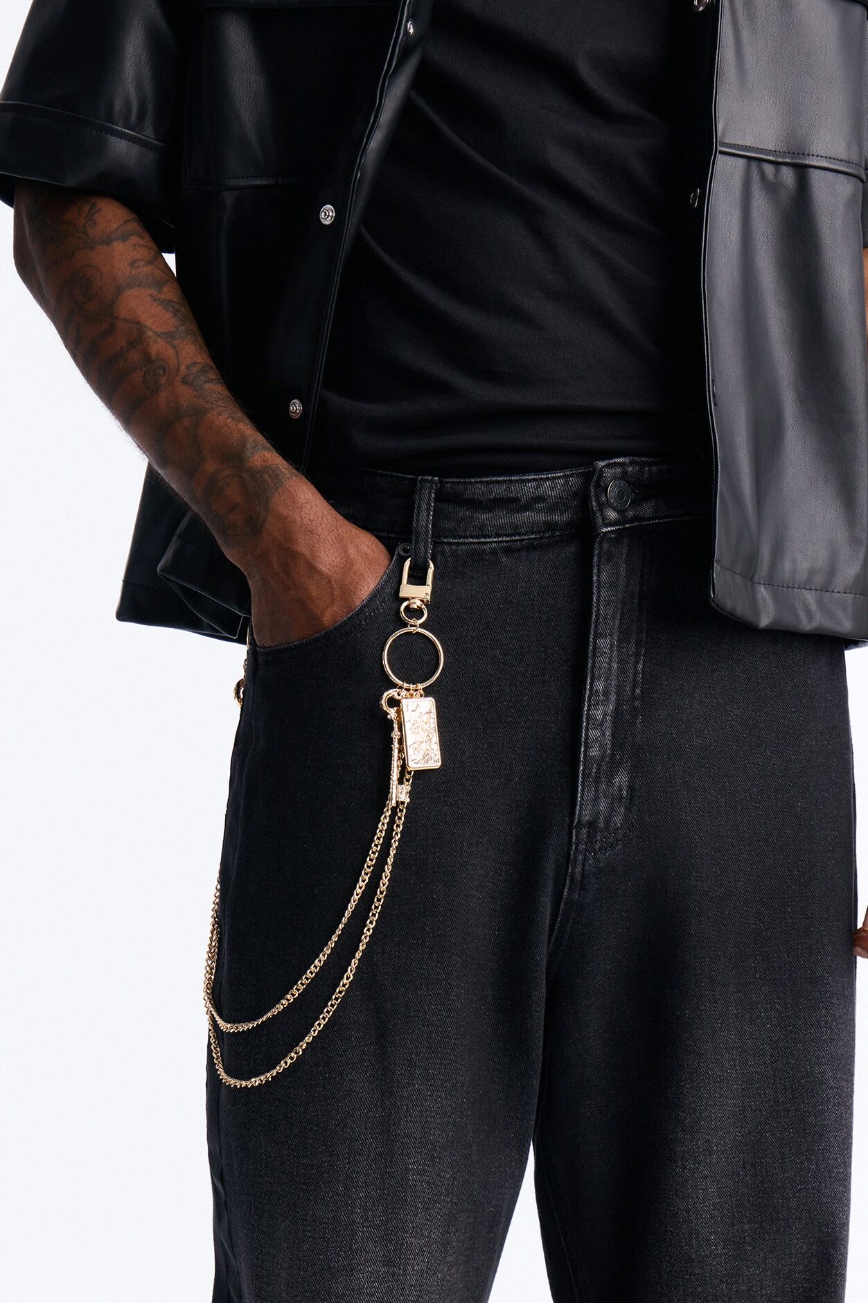 Treasure Gatekeeper Pant Chain - Gold