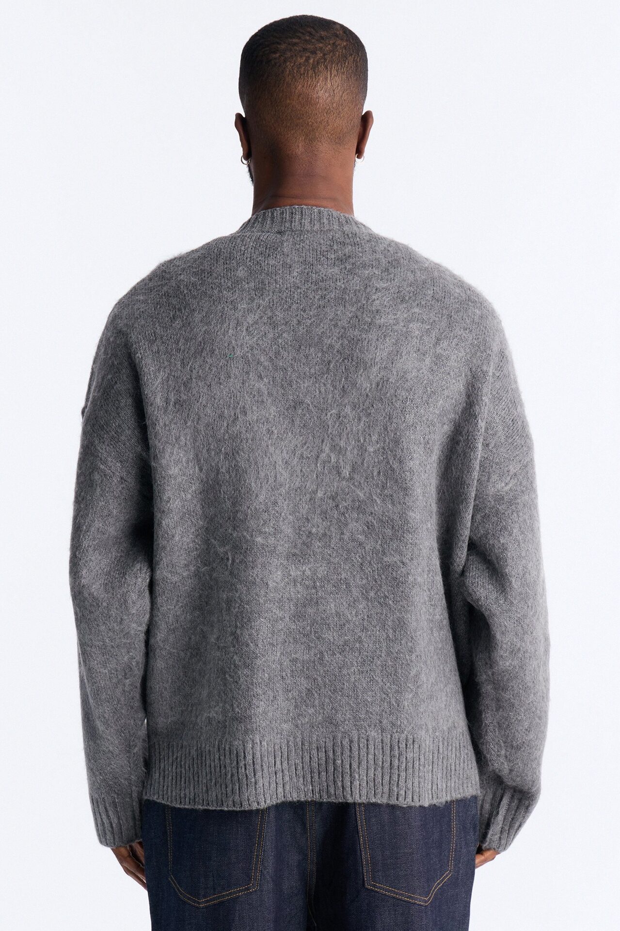 Bejeweled Reverie Cardigan - Grey