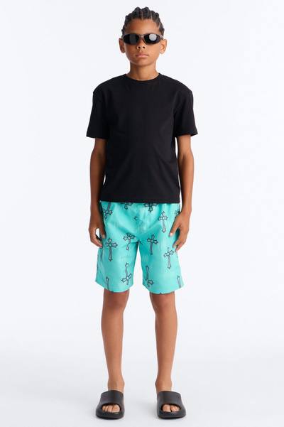 Mini Southpole Crosses Swim Trunk - Turquoise