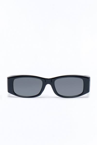 Retro Blessed Sunglasses - Black/Gold