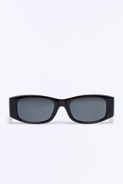 Retro Blessed Sunglasses - Brown Combo