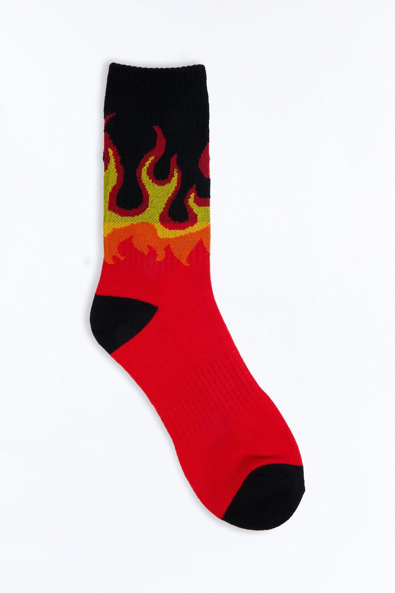 Inferno Flame Crew Socks - Multi Color