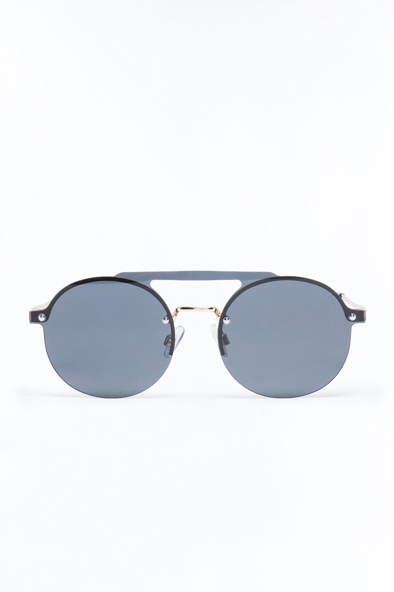 Keep Me Noted Sunglasses - Gold/Black
