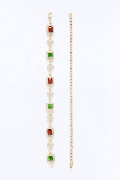 Sovereign Aura Bracelet Set - Gold