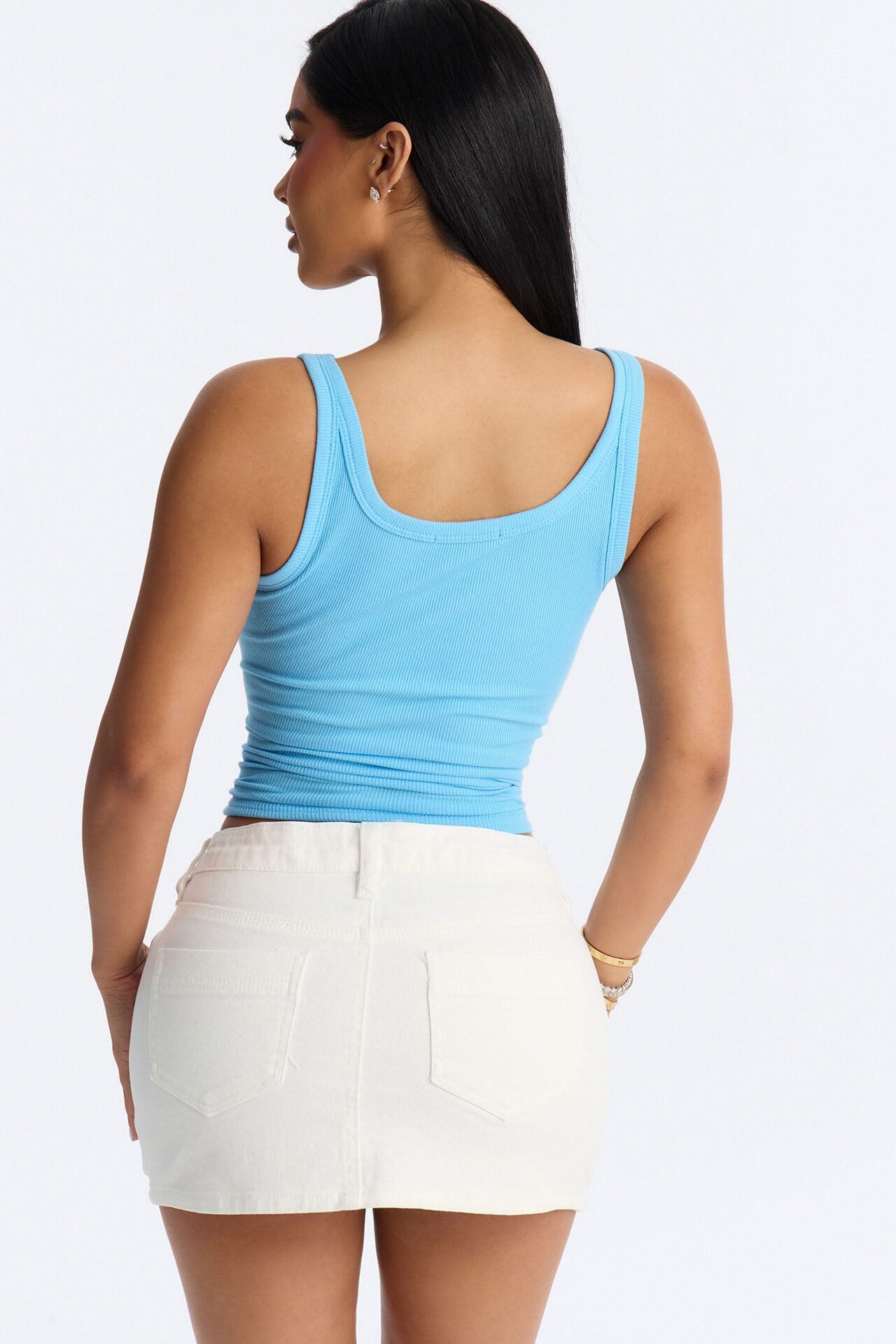 Kennedi Tank Top - SkyBlue