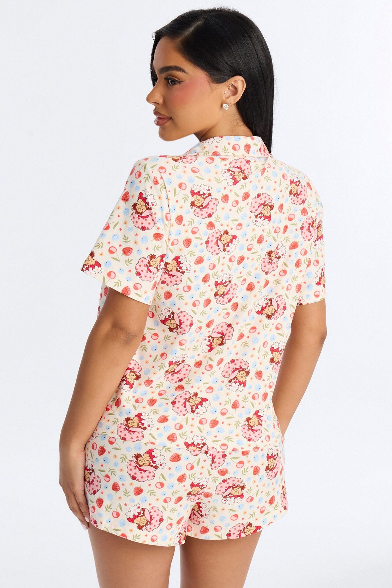 Strawberry Shortcake's Fruits & Florals PJ Short Set - Multi Color