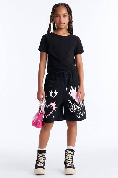 Mini Dream On Shorts - Black