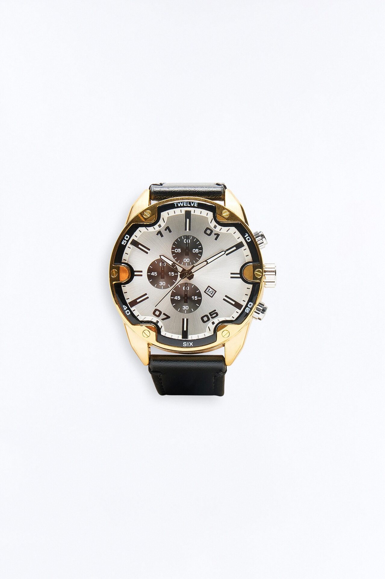 Titan Chronograph Watch - Black/combo