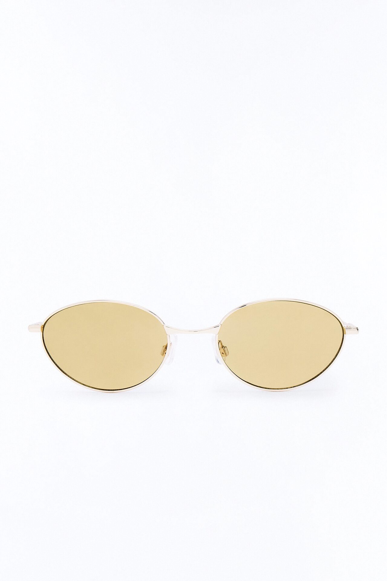 Sporty Chic Girl Sunglasses - Gold/Brown