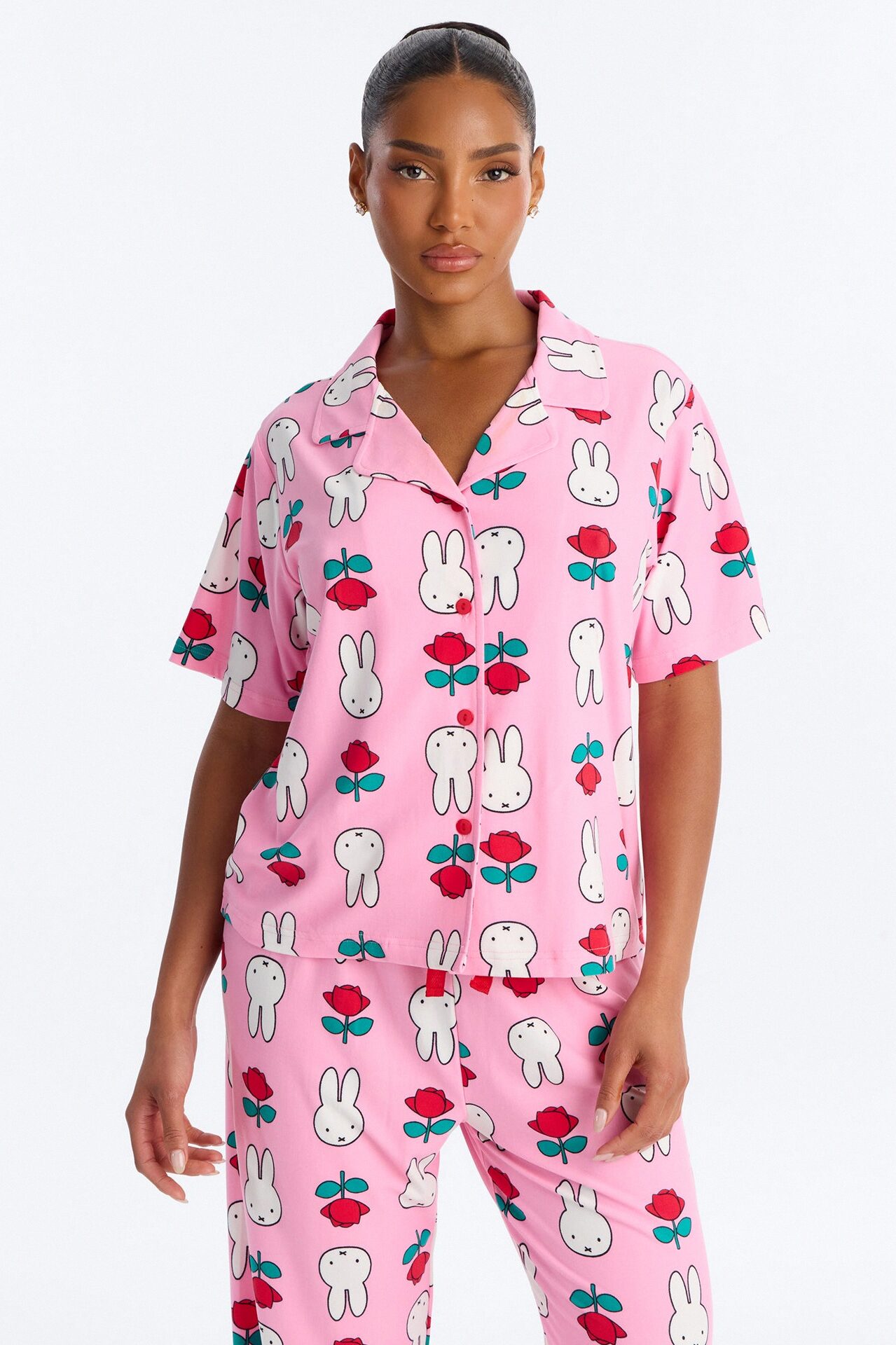 Miffy's Tulips PJ Pant Set - Pink/combo