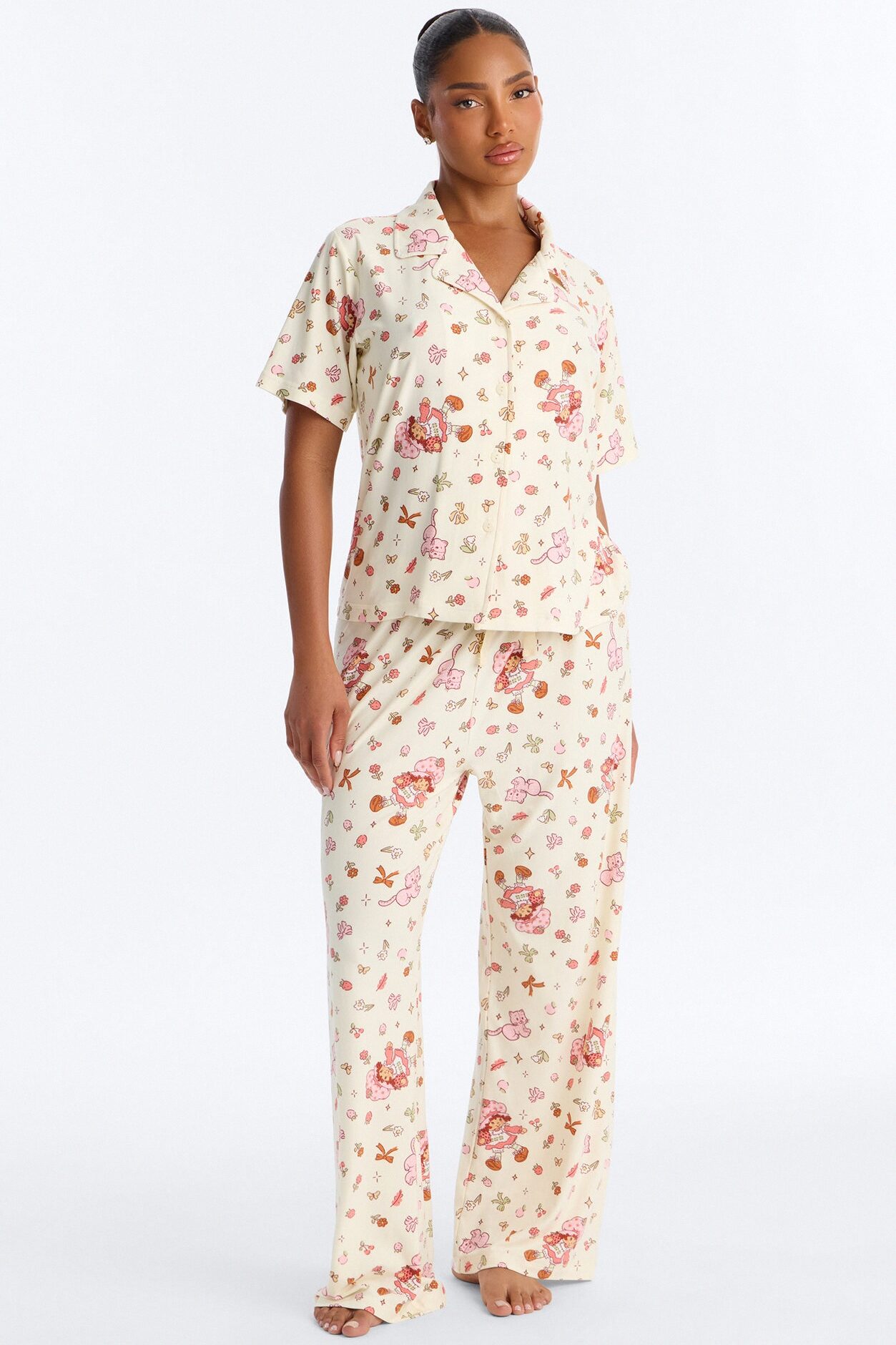 Strawberry Shortcake Iconic PJ Pant Set - Multi Color