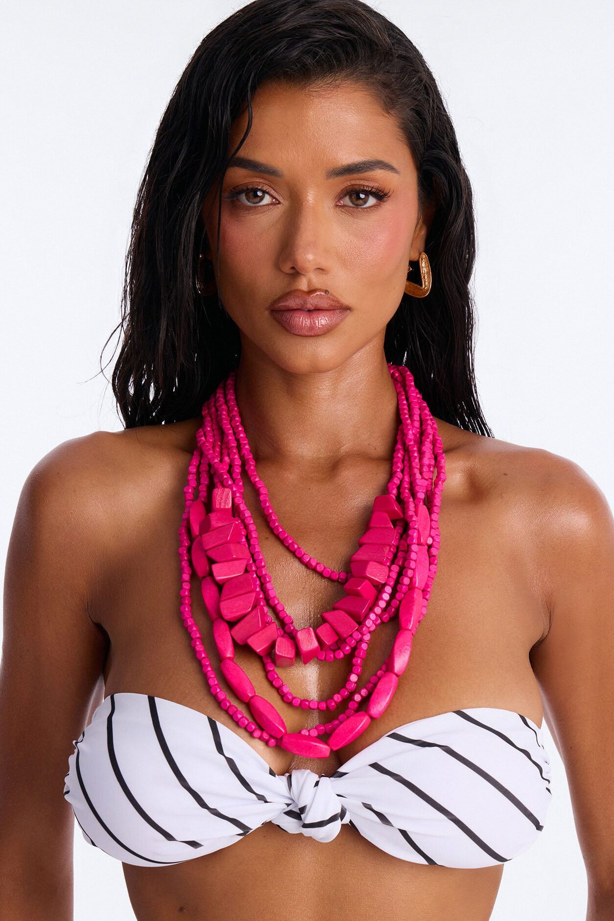 Temperature Is Rising Necklace - Pink