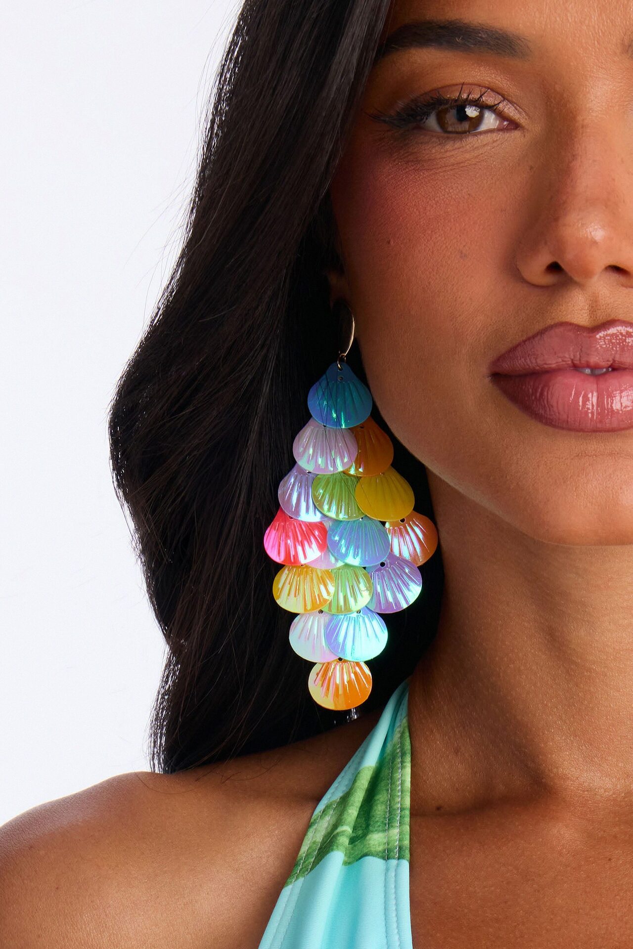 Magic In The Sea Earrings - Multi Color