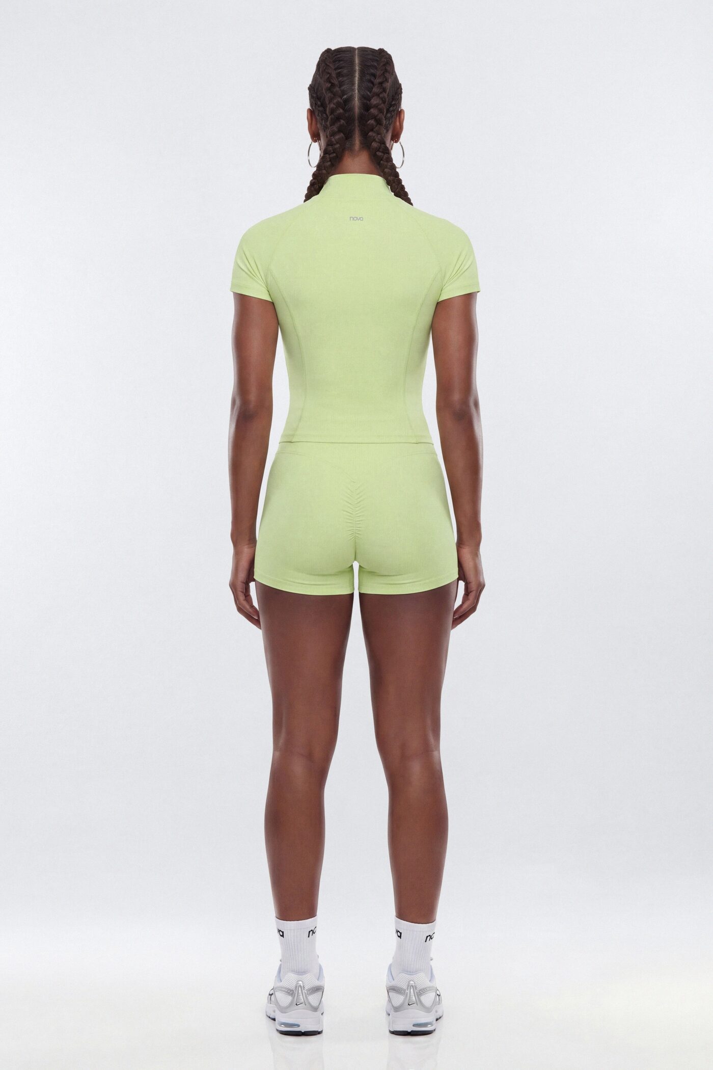CloudForm™ Short Sleeve Full Zip Jacket - Pistachio