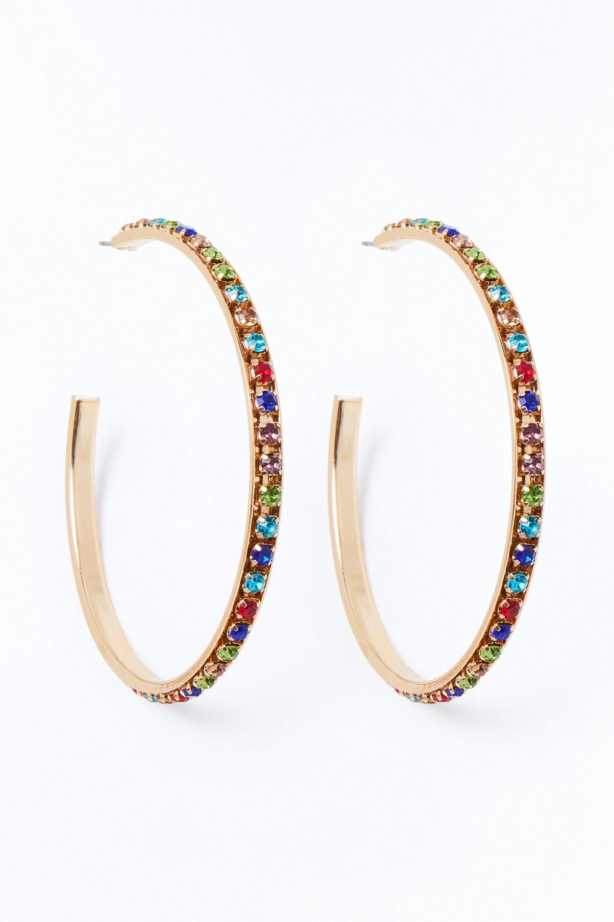 Match My Energy Hoop Earrings - Multi Color