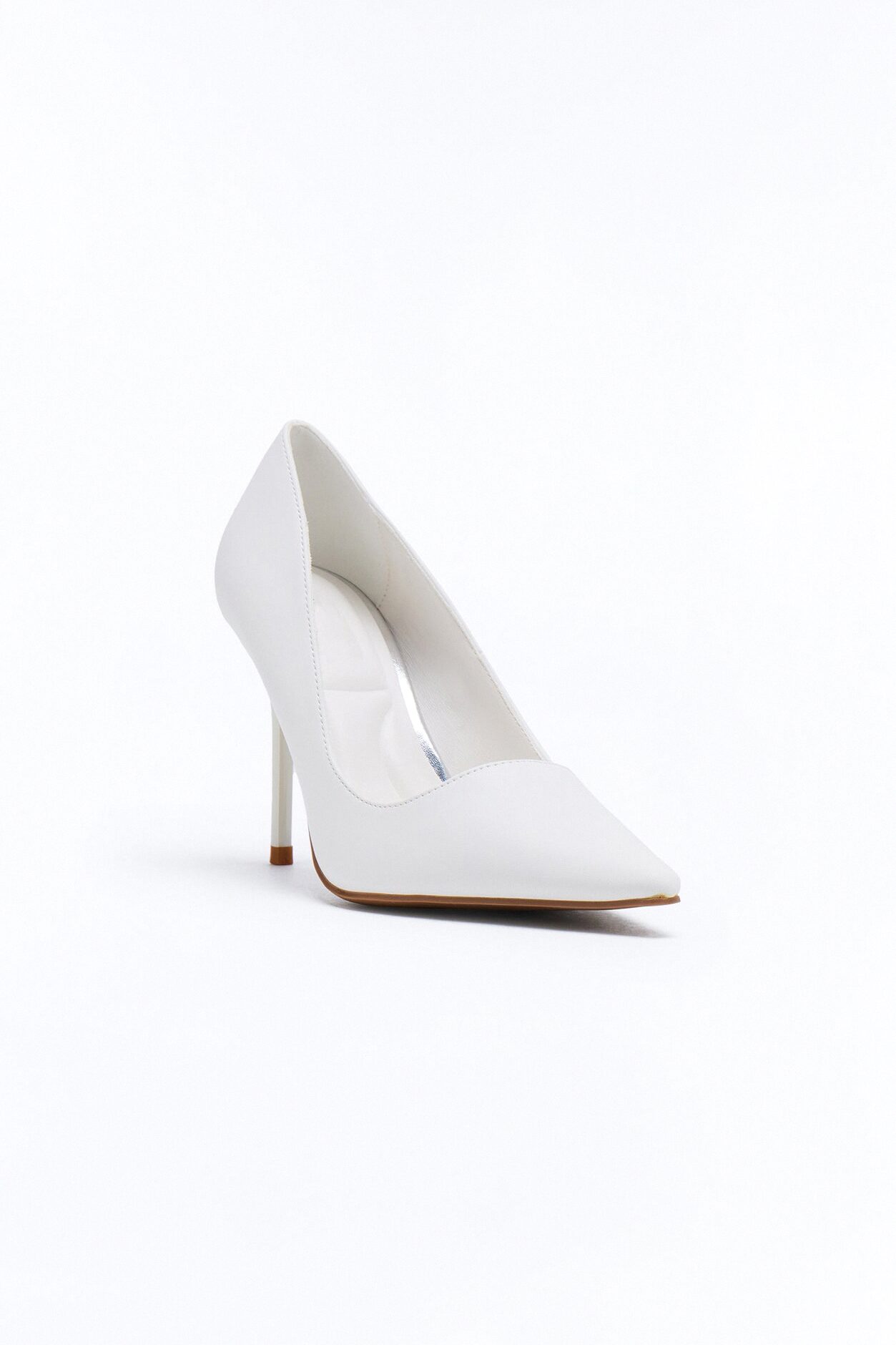 Cassia Stiletto Pumps - White